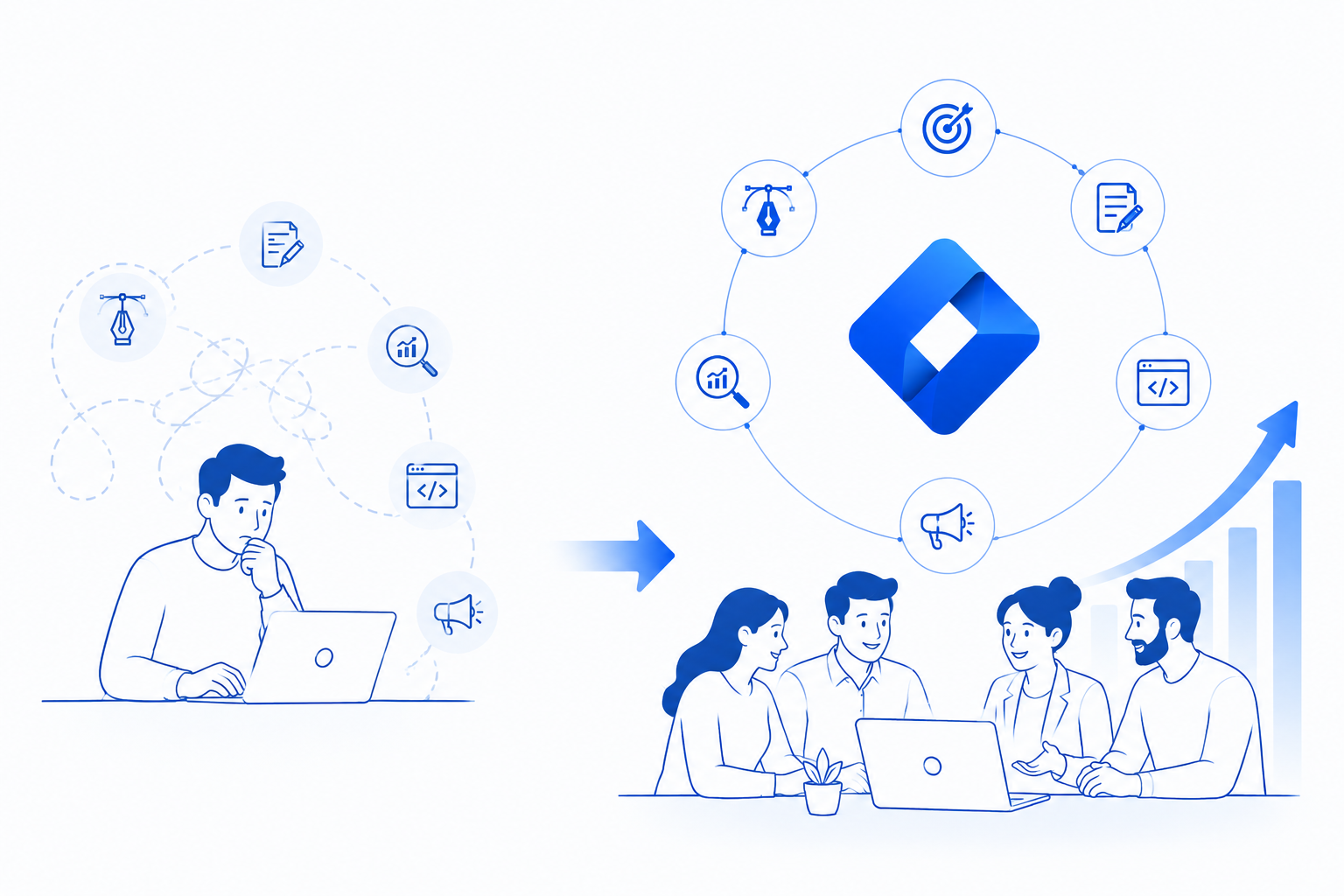 Why One-Stop Agencies Outperform Freelancers in Scaling Brands